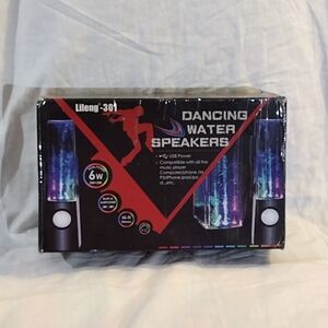 Dancing Water Speakers - Black